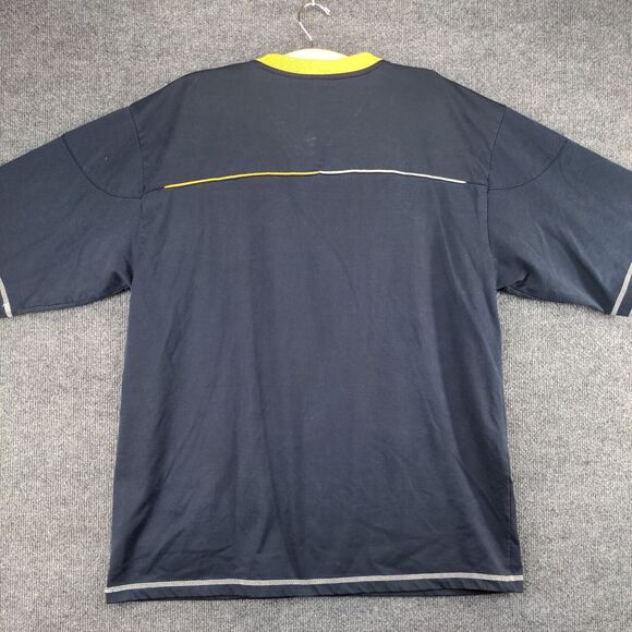 Clench Five Borough Classics Graphic T-Shirt Mens XL Short Sleeve Blue V-Neck - Picture 8 of 13